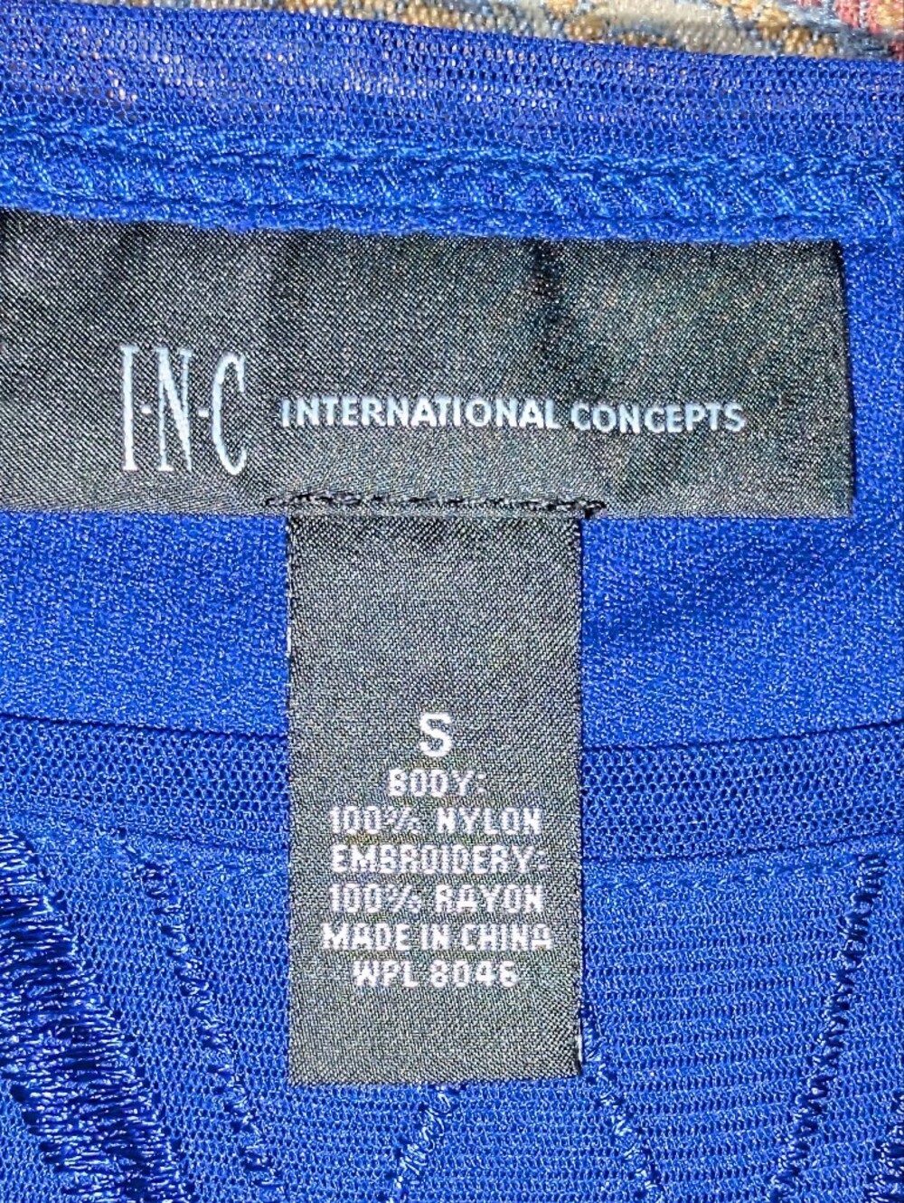 INC Size Small Embroidered Top - Picture 5 of 5